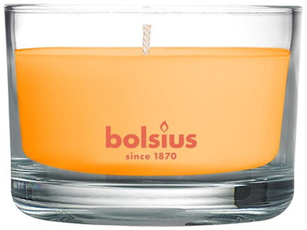 Vonná sviečka Bolsius Jar True Scents 50/80 mm, mango
