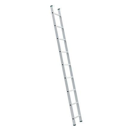 Hliníkový rebrík ALVE 7110, 1x10, jednoduchý, A284 B34