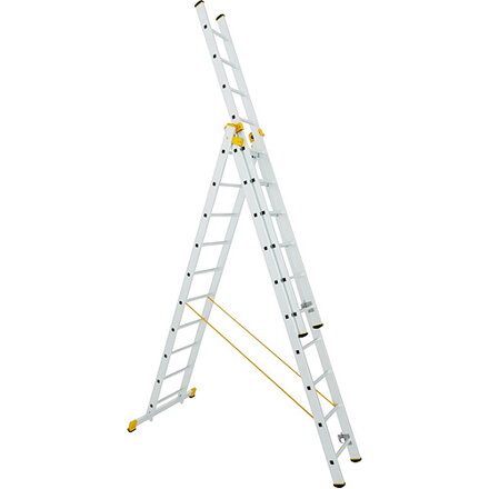Hliníkový rebrík ALVE 8612, 3x12, univerzálny, A356 B865
